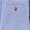 A Bathing Ape Check Pattern Long Sleeve Button Down Shirt Blue Men's Used