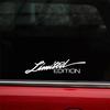 Vinyl Sticker Window Sticker Car-styling 3D LIMITED EDITION Decoration Reflective Laser Decal For Car Accessories