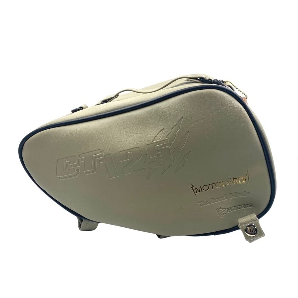 

MotoLordD for Honda Hunter Cub CT125 Carrier CT125 Center Carrier Bag JA55 JA65 /Center Bag/Motoroad/HONDA (Brown)