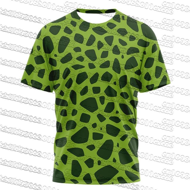 Dragon Ball Men T‑Shirt Summer Hot Sale  Short Sleeve Tee Anime 3D Print Sport Outfit Unisex Casual Streetwear Tops Y2k