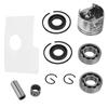 Aluminum Gasoline Engine Piston Kit Compact Piston Assembly Replacement for Stihl MS180 MS 180 018