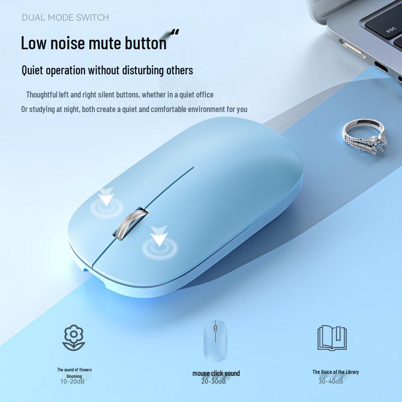 OLOEY M280 Ultra-thin Vertical Dual-mode Wireless Mouse