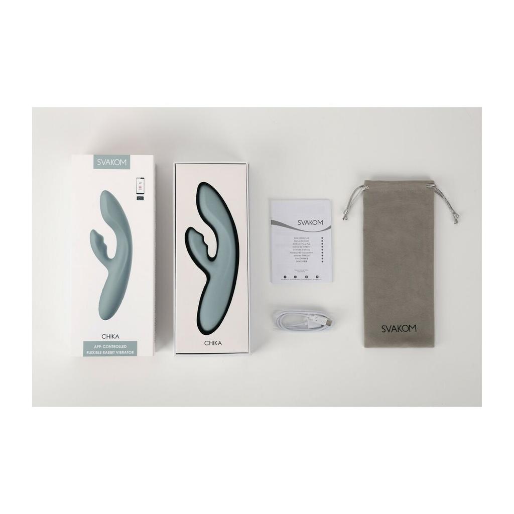 Dual Stimulation Vibe Svakom Turquoise