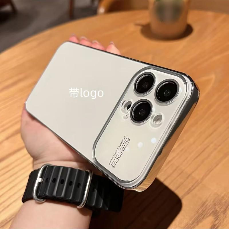 Applicable to iPhone11PROMAX large window mobile phone case electroplating matte Apple 11 integrated goggles protective case 11