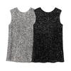 European & American Style Women's Sequin Party Dress with Back Tie 2025
