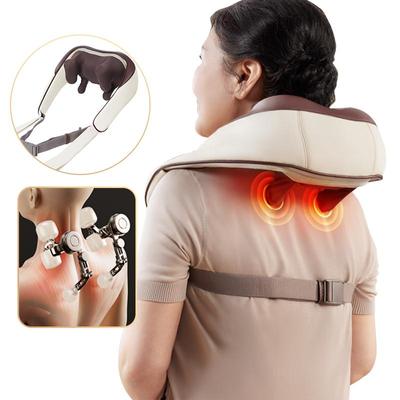 3D-манипулятор, массажная шаль с подогревом, универсальный U-образный электрический массажер для разминания спины, шеи, плеч