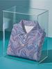 Men's Short-Sleeve Polo Shirt - Flat Digital Print Pattern - Non-Textured - Stylish and Minimalist Short Sleeve, Button-Up, Casual Lapel Polo Shirt,