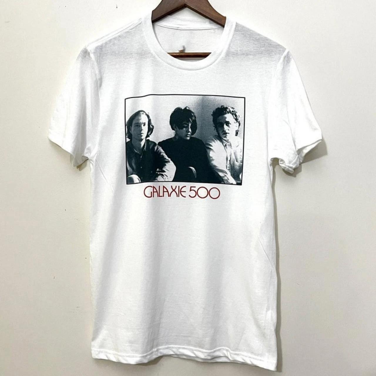 Galaxie 500 Band Members Full Size White Cotton Shirt Unisex NI733 XL
