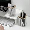 Luxury Makeup Organizers Desktop Cosmetic Brush Storage Box Office Pen Case Make Up Brushes Organizer Lipstick Sundries Holder