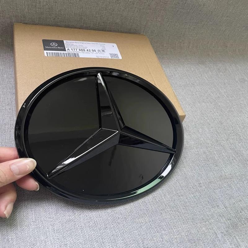 Mercedes Benz Grill Emblem Star Logo Car Front Grille Badge For W204 W205 X253 W213 W212 W176 W177 W167 W246 W117 Accessories