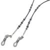 Nagoya Eyeglasses Glasses Chain, Eyeglass Chain with Pearl Beads, Made in Japan, 099050 (Gray 01)