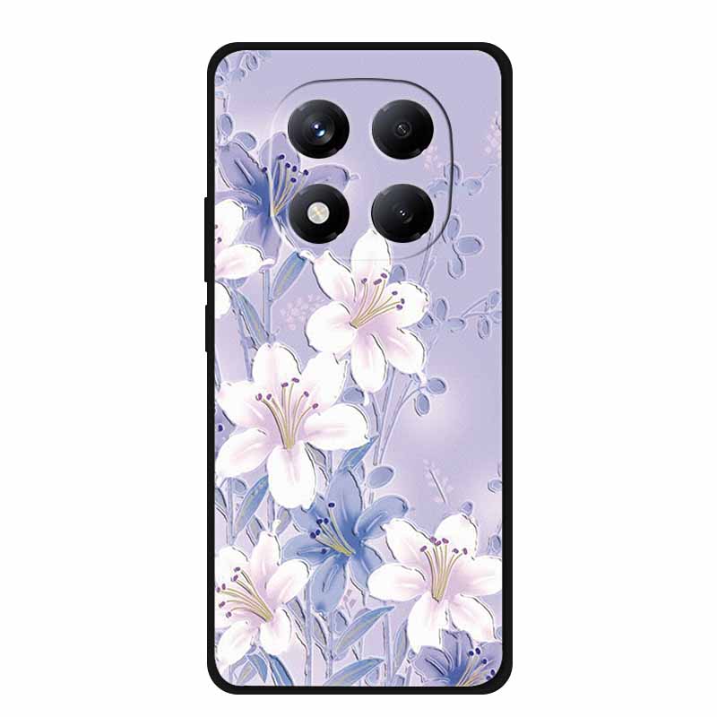 3D Flowers Emboss Fundas For Redmi Note 15 5G (China) Case Soft Silicone Phone Cases For Note 15 5G For China Covers Shell Coque