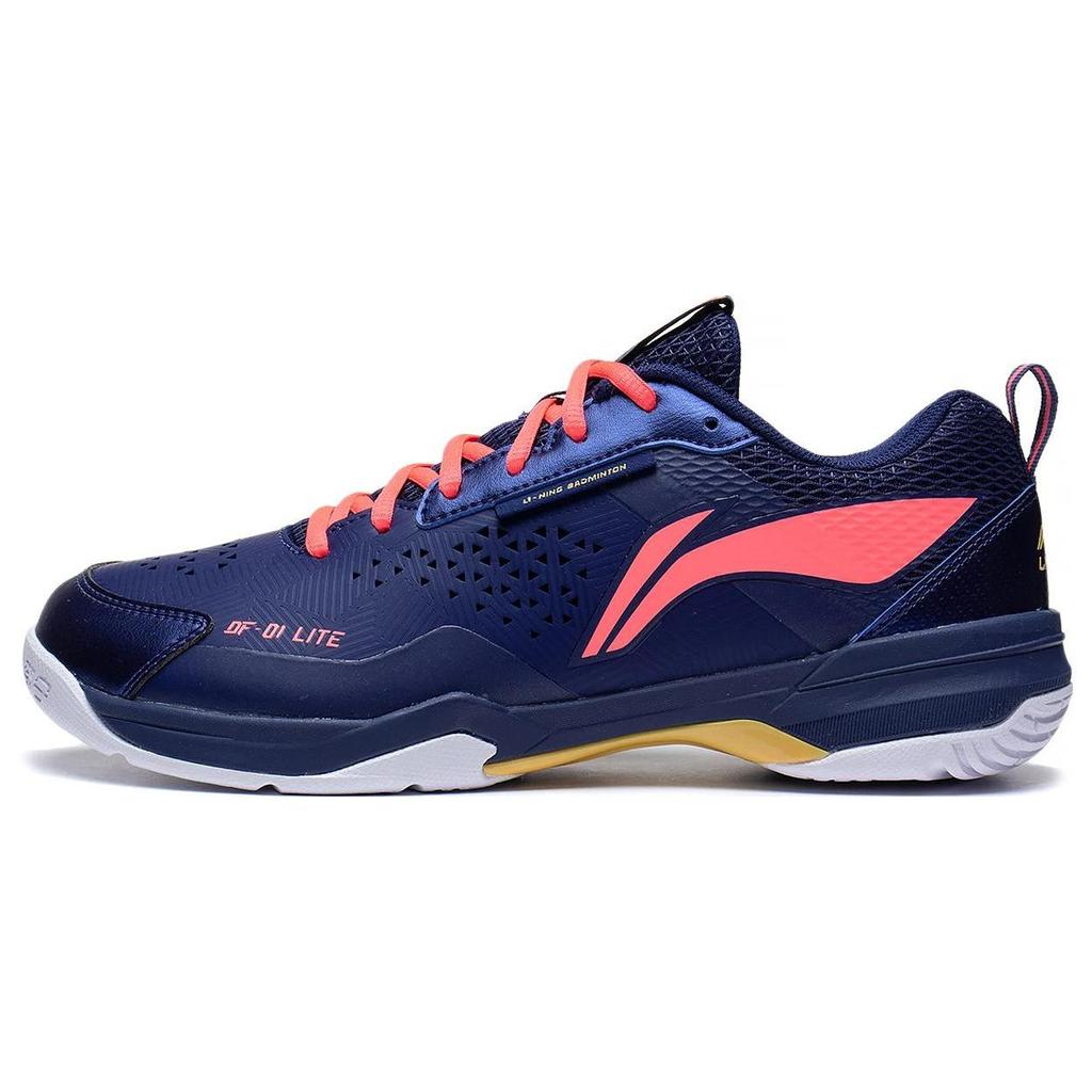 Li Ning Blade LITE Blade Lite Fabric Cushioning Slip Resistant Abrasion Resistant Low top Badminton Shoes Unisex AYZT005-2