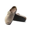 Birkenstock Boston No Special Function Closed Toe Slippers Unisex Light Coffee 1018147