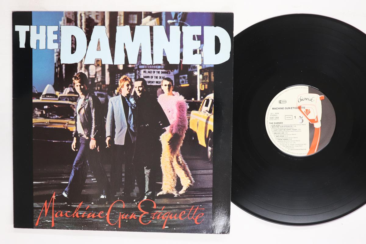 Виниловая пластинка DAMNED Machine Gun Etiquette 0067068 CHISWICK 1979 Германия Рок Б/у