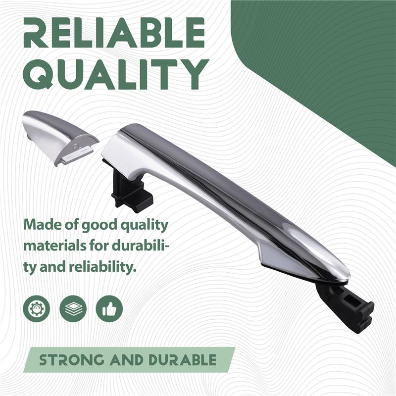 Car Outside Door Handle Rear Exterior Handle For Kia Picanto 2011-2016 Rear Left 83651-1Y020