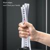 Shockproof Retractable Steel Tape Rule With Fixed Position Locking System Ergonomic Grip Strong Scale For Job Sites