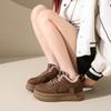 velvet Maillard thick-soled heightening casual shoes winter new thickened warm cotton shoes sports board shoes