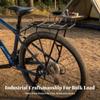 Universal Bike Cargo Rack with Mounting Hardware Sturdy Rear Carrier