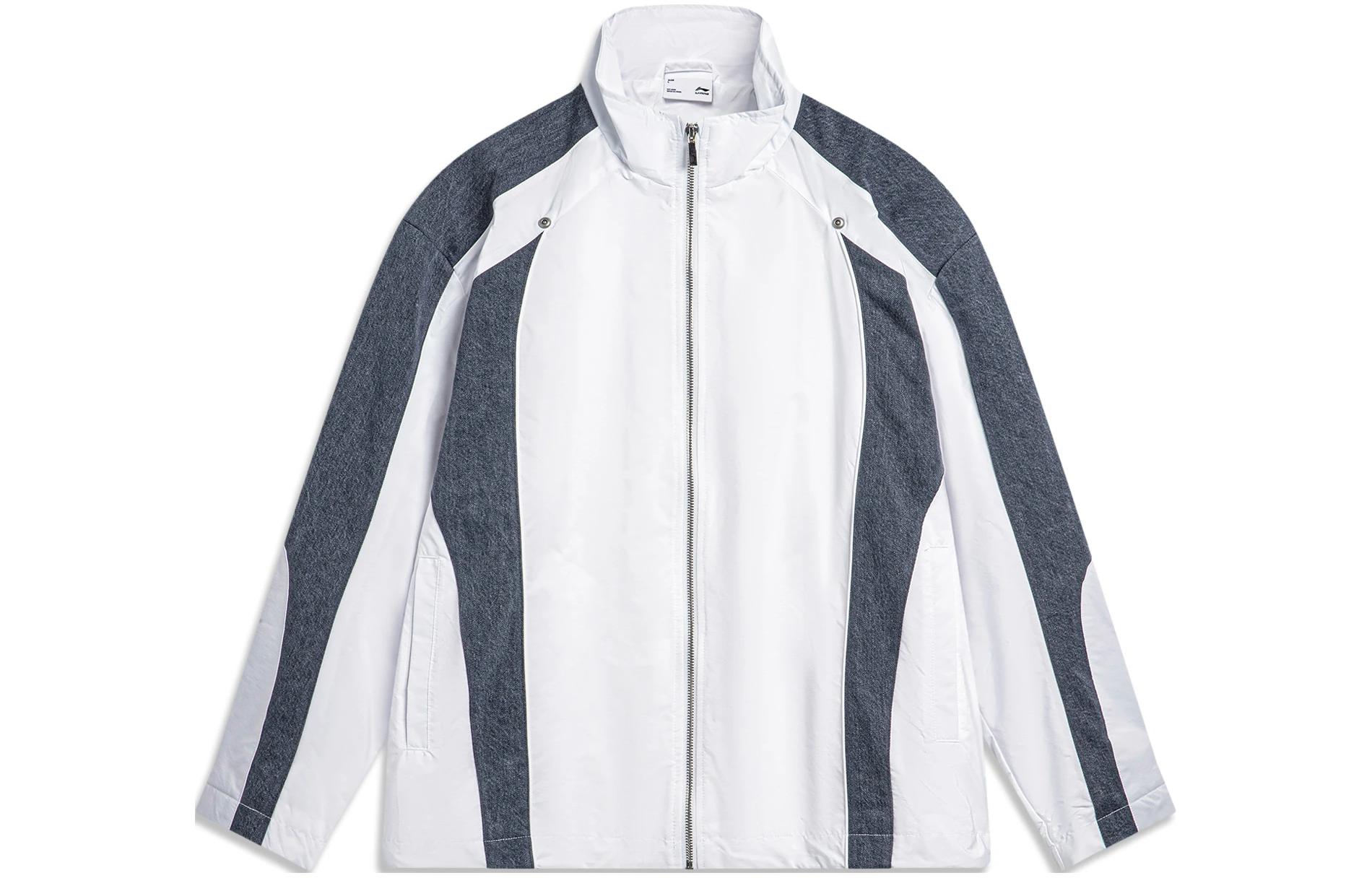 Li Ning Sports Trendy Collection Trench Coat Men s Standard White AFDU017-1 L