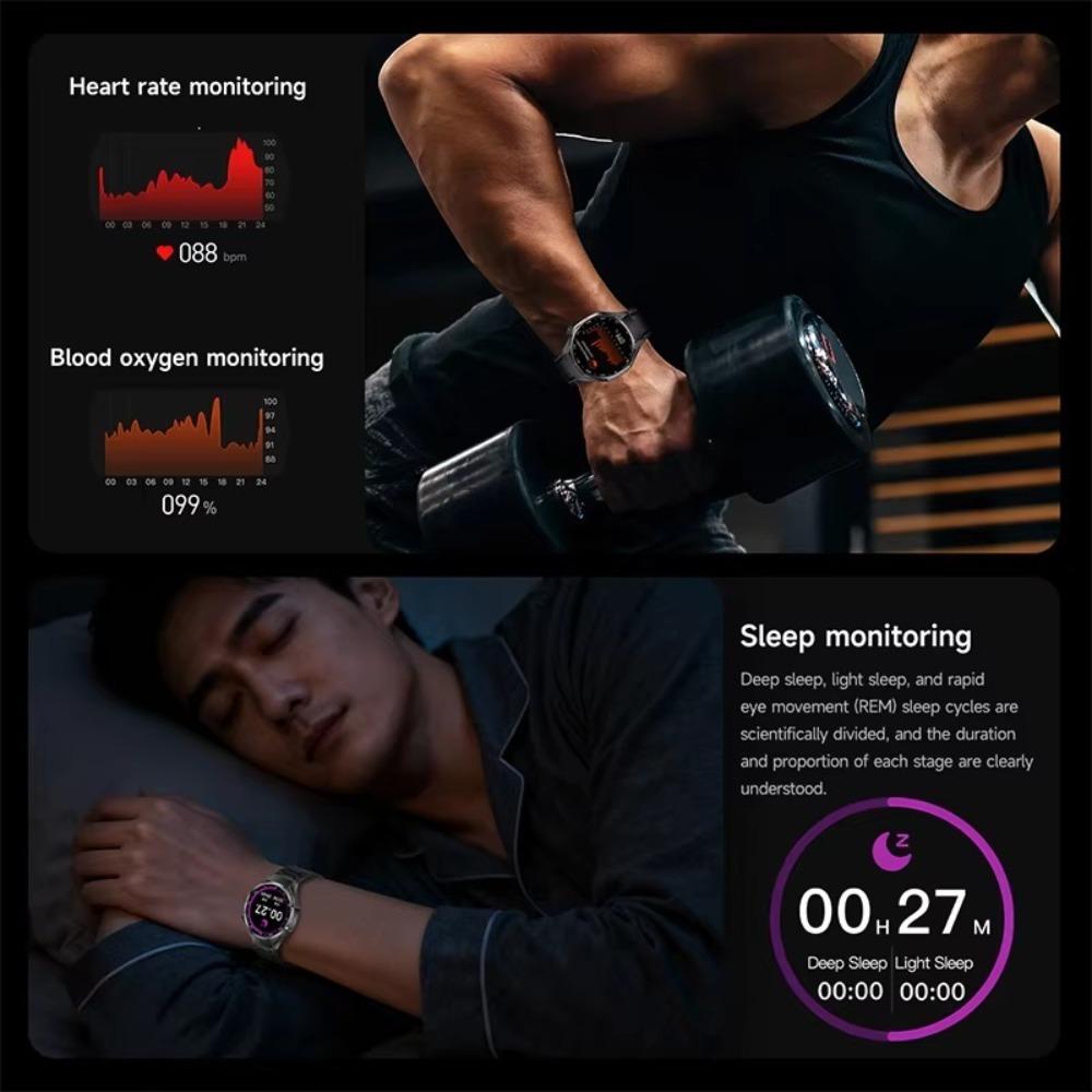 2026 New Watch 6 MAX Smart Watch GPS Track Altitude Pressure Heart Rate Blood Oxygen IP67 Waterproof BT Call Outdoor Smart Watch