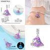 Winter Series Ski Polar Bear Snowman Charms Fit Original Bracelet DIY Jewelry Making Women Gift 100% 925 Silver