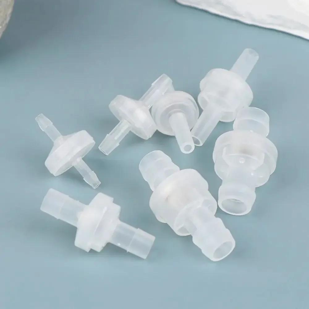 1/5Pcs Pagoda Inline Plastic Check Valve Gas Liquid Water Fluid Diameter 3/4/6/8/10/12mm One-Way Valve One Way Non-Return