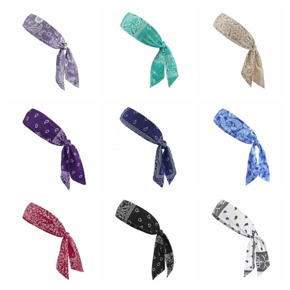 Bandanna Antiperspirant Headscarf Anti-sweat Bicycle Headband Women Men Cycling Headwear Jogging