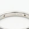 Used TIFFANY&Co. Ring Streamerica Narrow EU#50 K18 White Gold/diamond 2.5g White Gold 5PD