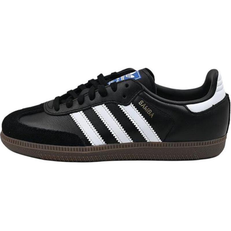 

Adidas Originals Samba Anti Kick And Abrasion Resistant Low Top Kids Skateboarding Shoes Black Sneakers JQ4097 36.5 чорний