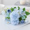 1PC Artificial Flowers Cheap Silk Hydrangea Christmas Decorations for Home Garden Party Wedding Bridal Accessories Fake Peony