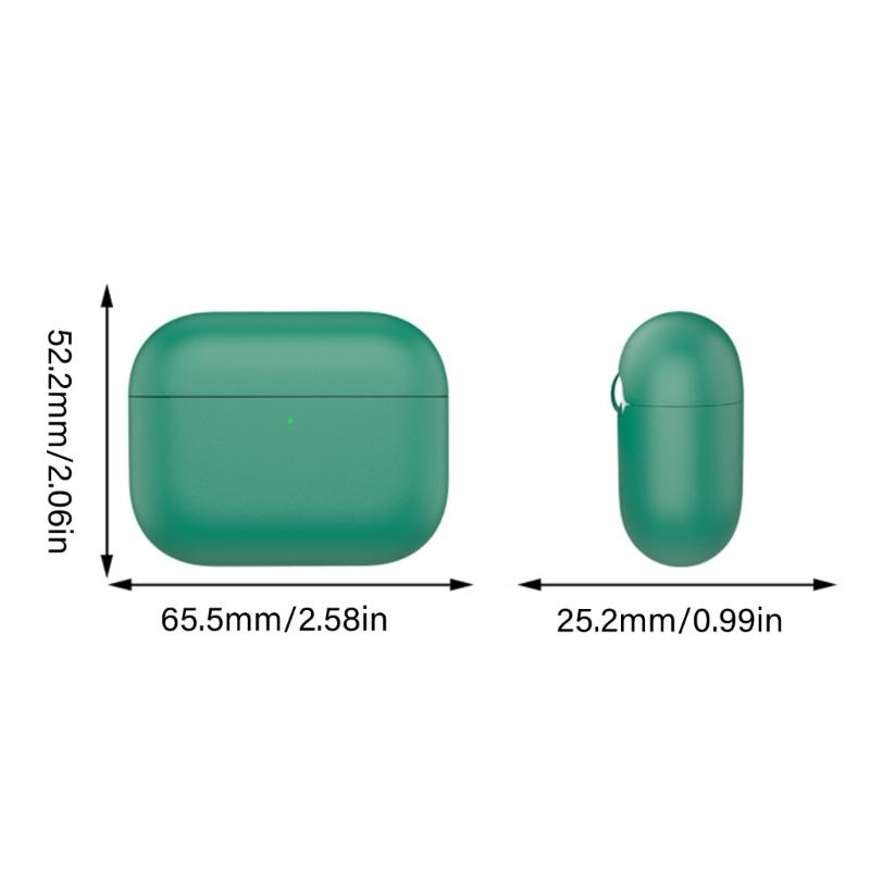 Portable Headphone Cover Premium Flexible Silicone Full Body Protections Pouch Shell for Pro3 Earbuds Active Users