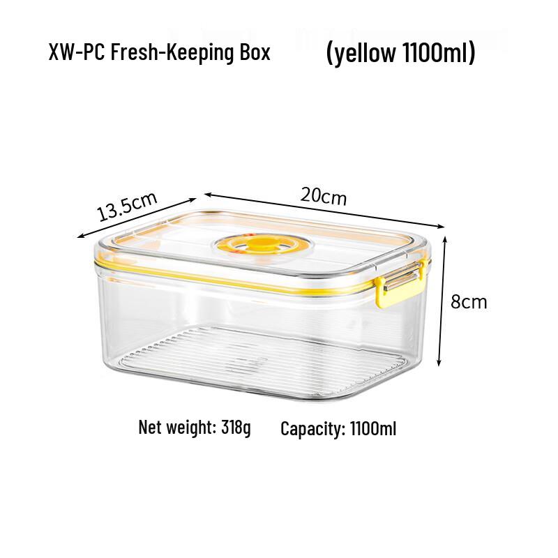 Shixun Vacuum Seal Refrigerator Food Container