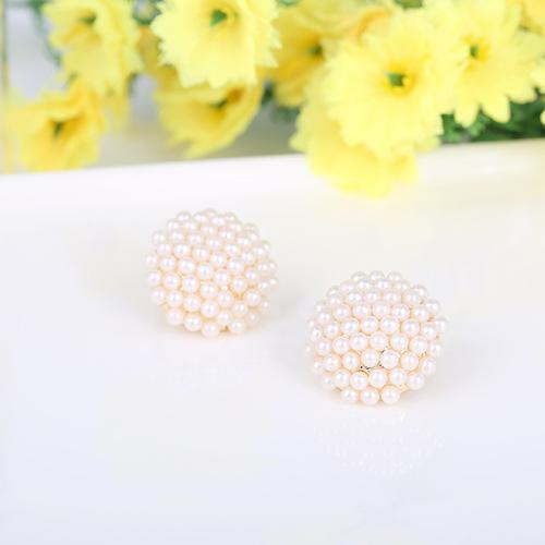 

Серьги без пирсинга, искусственный жемчуг, клипсы для ушей, популярные ювелирные изделия, свадебные аксессуары