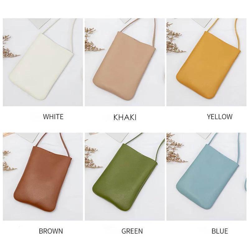 Simple Satchel Mini Square Bag Women PU Leather Messenger Handbags Trend Crossbody Bag Feminina Lady Phone Bolsa