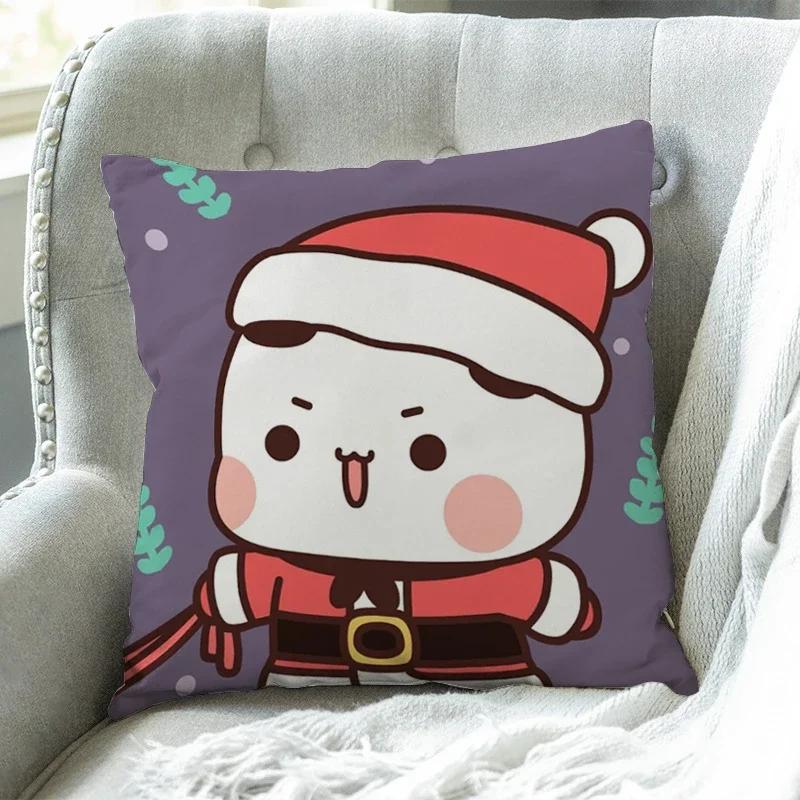 Pillowcase Bubu Dudu 45x45cm Home Decor Cushion Cover Sofa Bed Car Cushion Cover Halloween Christmas