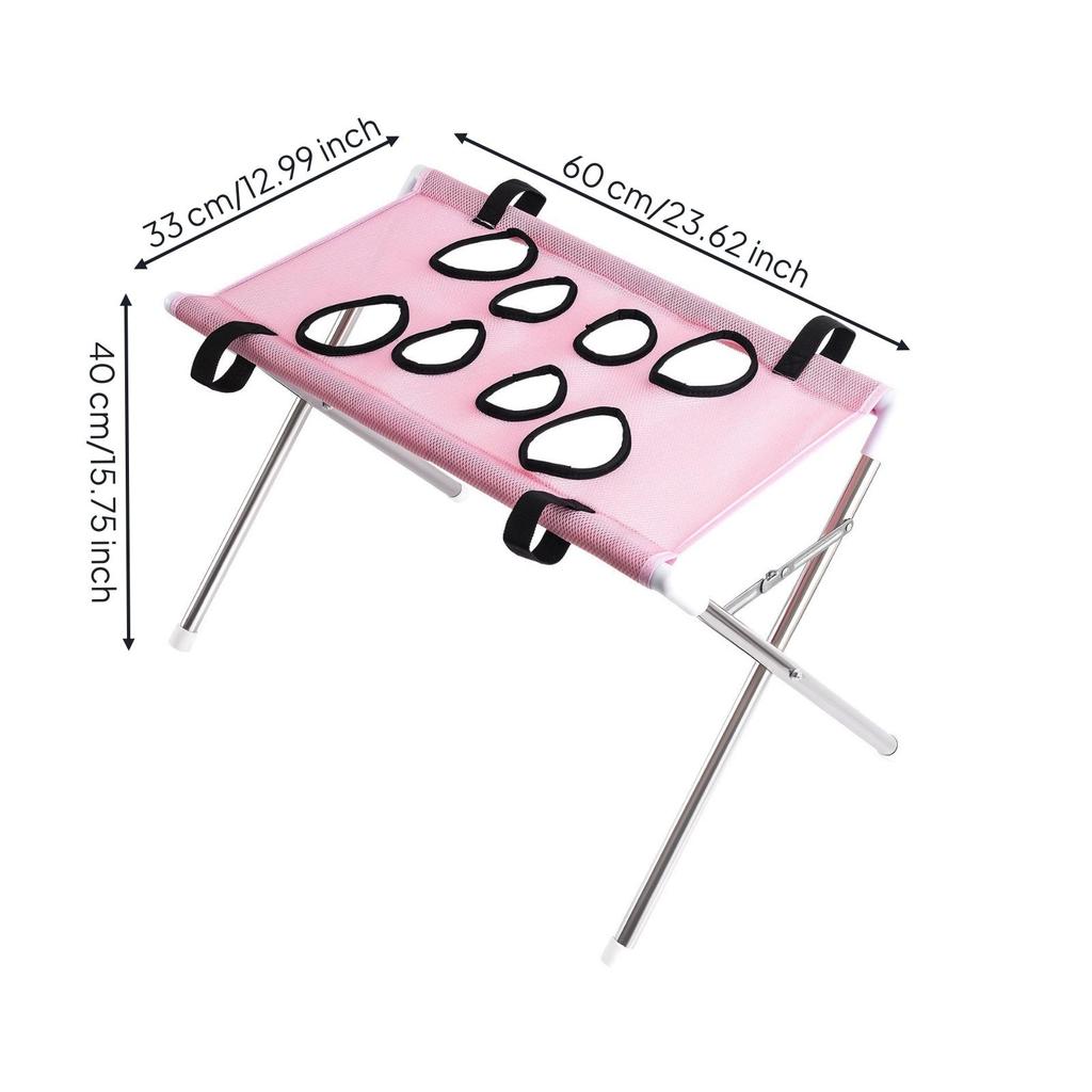 Quick-Dehydrating Pet Grooming Table | Heavy-Duty, Hammock with