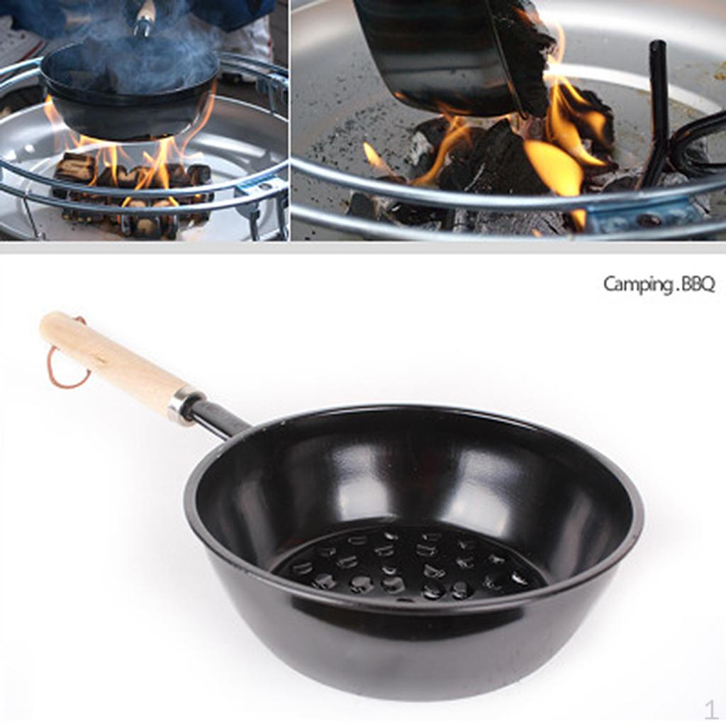 Outdoor Charcoal Brazier Grill Stove Camping Picnic BBQ Travel