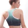 Sports Bra High Stretch Breathable Top Fitness Women Padded for Running Yoga Gym Seamless Crop Bra Gradient Sport Bra