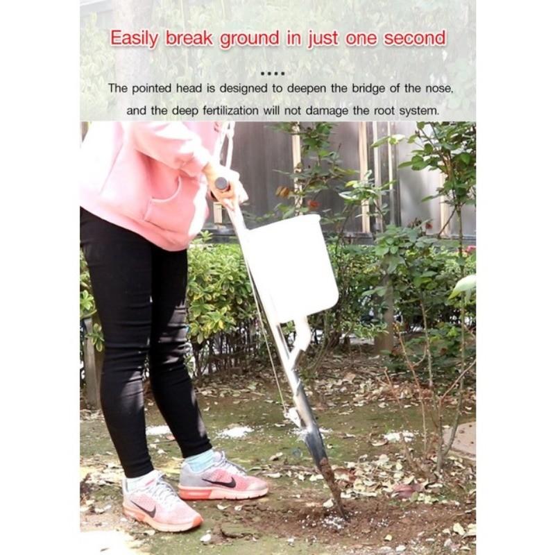 Fruit Tree Automatic Fertilizer Applicator Small Fertilizer Spreader Agricultural Corn Spot Sowing Top Dressing Shovel Spreader