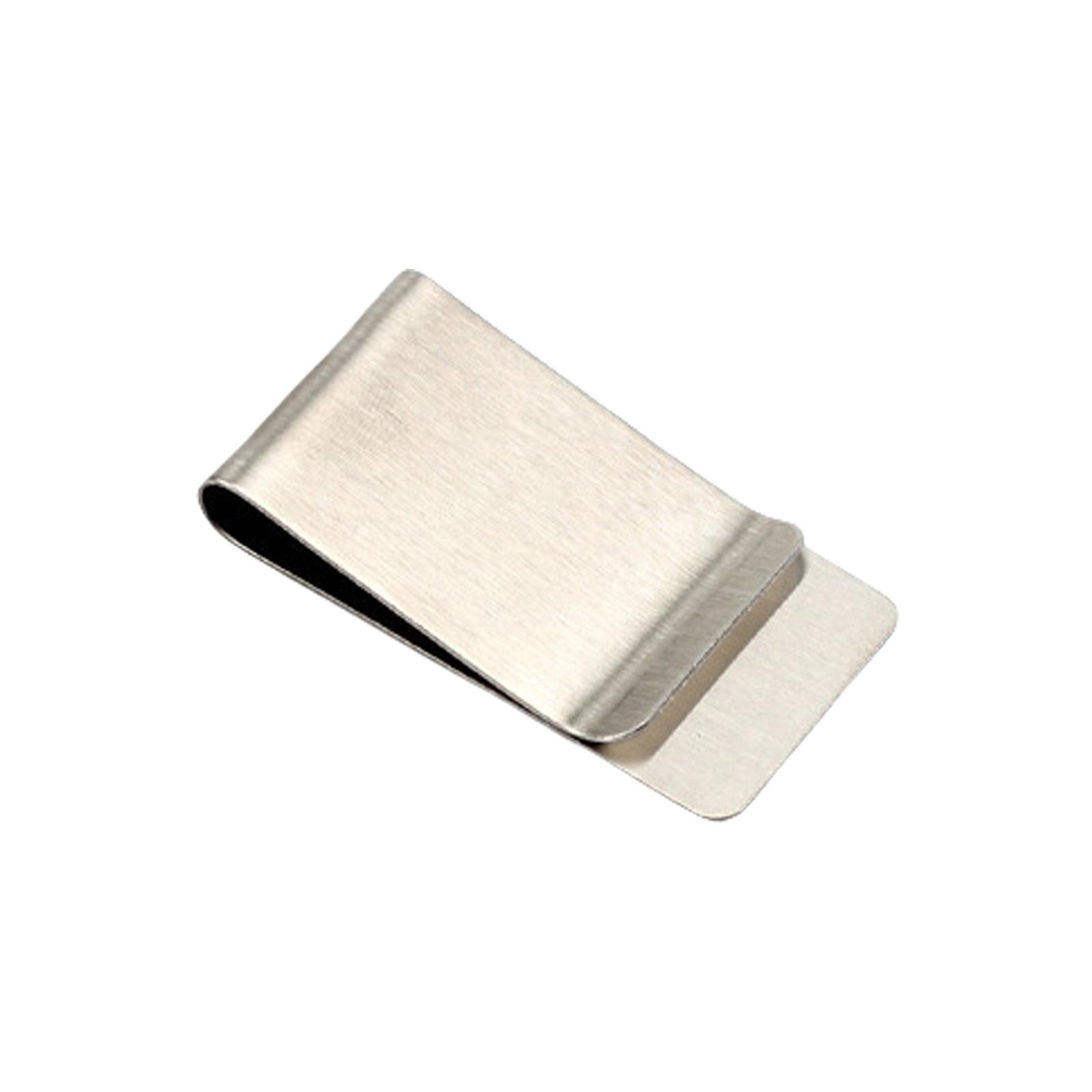 

Креативный металлический зажим для денег, удобный кошелек, портативный зажим для кредитных карт, минималистичный кошелек для переднего кармана, подарок для мужчин и мальчиков 2