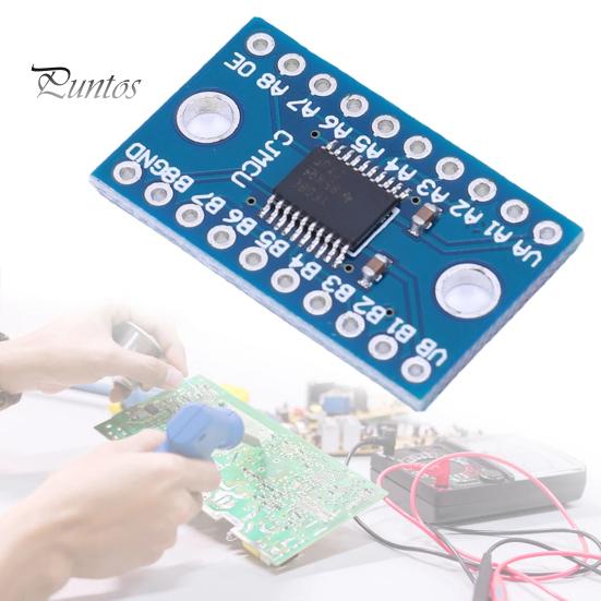 Moduladapter TXS0108E Bidirektionales Logik-Level-Shifter-Modul 3,3 V 5 V Spannungsumsetzung Hochgeschwindigkeitsmodul für