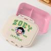 Portable Office Pink kpop Lunch Box Anime Food Storage Containers for k Pop School Picnic Lunchbox Office Dinner Case Gift