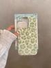 Cute Pink Leopard Print Phone Case for iPhone 17 16 15 14 Pro Max 13 16Pro 15Pro Green Leopard Stylish Lovely Soft Cover Case