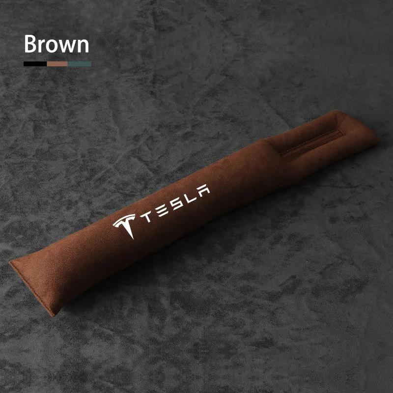 

Car Sticker Tesla Car Seat Gap Filler Auto Seats Leak Stop Pad Leather Leak Pads Plug Spacer For Tesla Model 3 Model S X Model Y