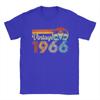 Vintage Vintage 1966 Made in 1966 Retro 60th Birthday Gift TShirt Men Cotton T Shirt  Short Sleeve Tee Shirt Gift Idea Clothes