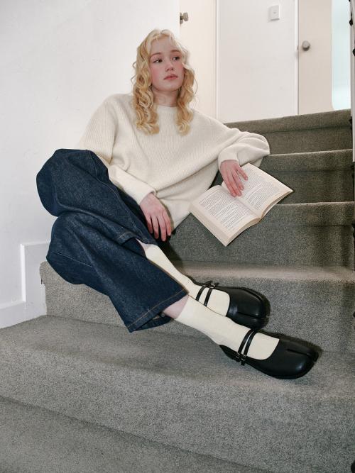 [FORRR] Tabi Mary Jane mit zwei Riemen 26001