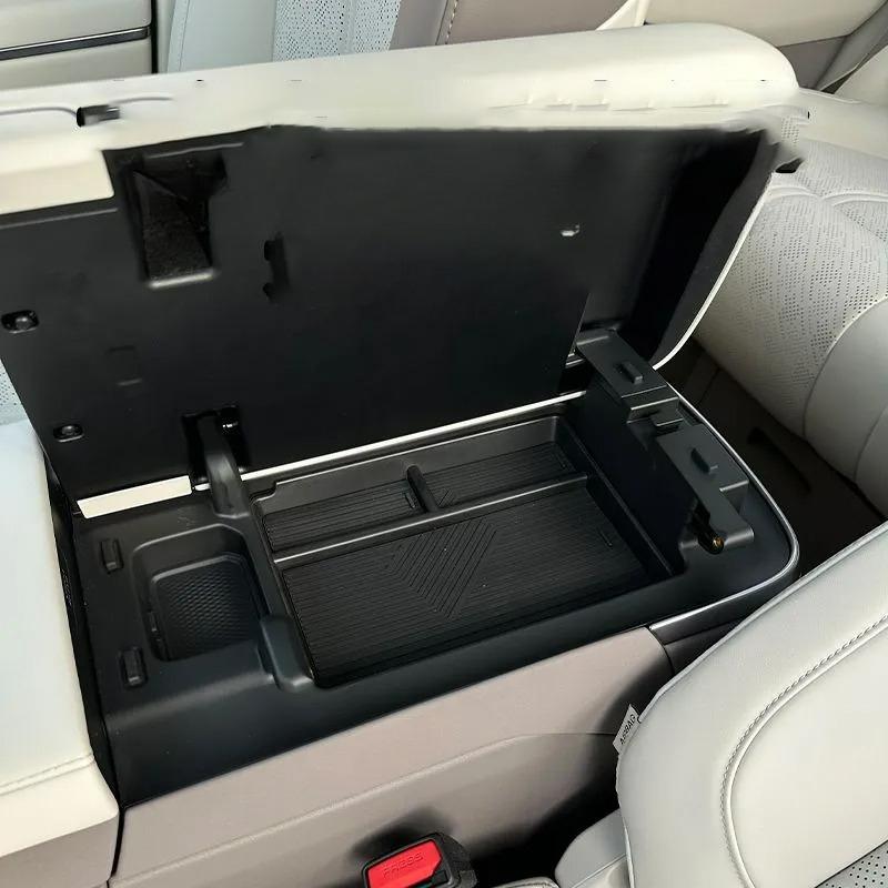 For Zeekr 7X CX1E 2024 2025 2026 Car Center Console Under Organizer Tray Storage Box Central Console Sundries Armrest Organizer