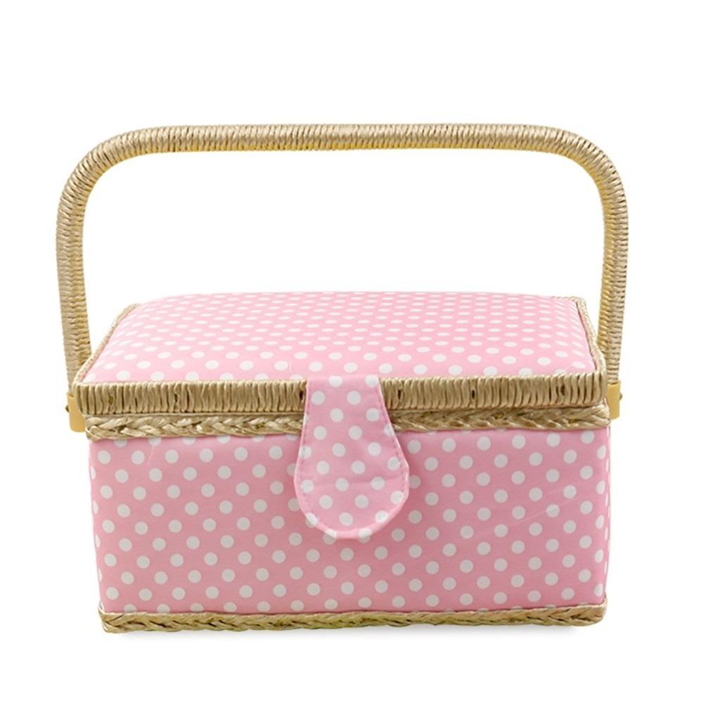 Inner Bag Large Capacity Sewing Box Detachable Tray DIY Sewing Kit For Craft Lovers