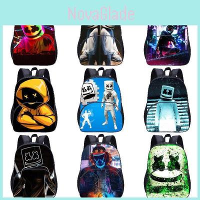 Trendy Dj Marshmello Kids Backpack With High Capacity And Breathable Design